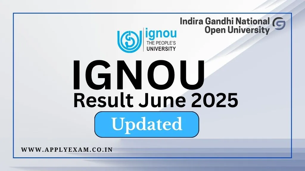 IGNOU Result June 2025